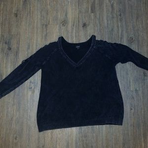 Torrid of the shoulder over sized sweater